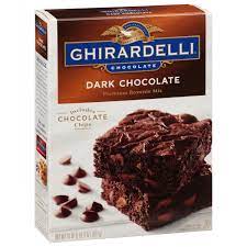 ghirardelli brownie mix premium dark