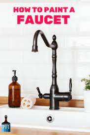 Spray Paint Your Faucet Correctly
