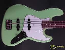 Fender player jazz bass mn pwt. 1986 Fender 62 Jazz Bass Seafoam Green Vintage Reissue Guitarpoint