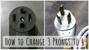 If you use a computer power cord or other cord based on the international wiring color code. Changing A 3 Prong Dryer Plug And Cord To A To 4 Prong Cord Dengarden