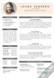 Recruiters Templates Template Cv Photoshop Francais With