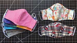 These 5 free face mask patterns use easy to find fabrics and can be sewn up in just a few minutes. 15 Minute Fabric Mask With A Free Pattern