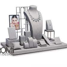 mdf jewellery display covered with