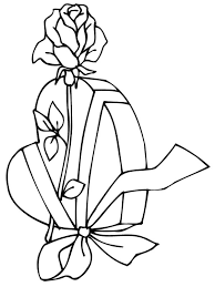 A gift or a present is an item given to someone without the expectation of payment or return. Valentines Present Coloring Page 1001coloring Com
