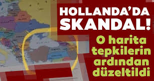 Turkiye siyasi haritası ve il il. Hollanda Da Bolunmus Turkiye Haritasi Alcakligi Tepkiler Sonrasinda Duzeltildi Son Dakika Haberler