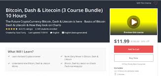 Download Bitcoin Dash Litecoin 3 Course Bundle 10