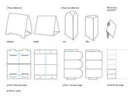 Table Tents Template Types By Carrensoriano On Deviantart