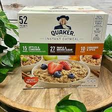 quaker oats instant oatmeal 52 variety