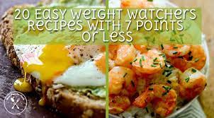 easy weight watchers recipes