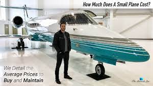 how much does a small plane cost we