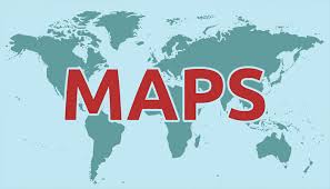 8 diffe types of maps geography