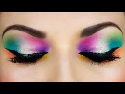 super colorful arab makeup المكياج