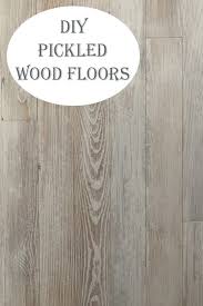 wood floor refinishing and whitewashing