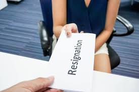 how to resign from a volunteer board