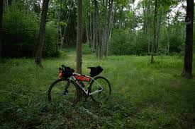 Many possible answers but he is mostly calm & confident. Delaware Water Gap Loop Bikepacking Com