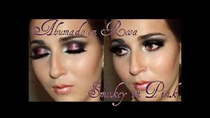 smokey in pink complete makeup