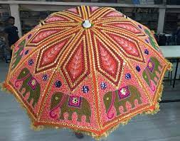 indian garden parasol various designs