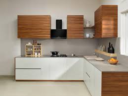 Wooden cabinets installation of in the white modular kitchen of installation base cabinets. White Modular Kitchen Design Ideas Beautiful Homes