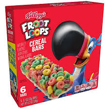 froot loops breakfast cereal bars