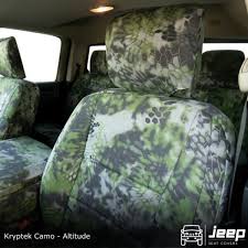 Kryptek Camouflage Seat Covers Fits