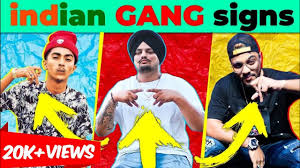 indian rappers and their gang hand