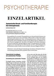 Systemische Einzel- und Familientherapie bei Schizophrenie (PDF-E-Book) –  Psychosozial-Verlag