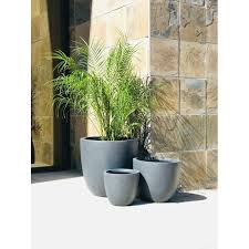 concrete planter pots