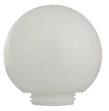 Globe Shade For Porcelain Socket Opal