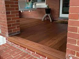 thermally modified wood porch flooring