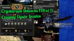 creamy oyster location fsh crystarium