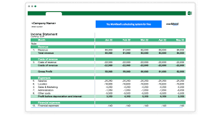 free excel business budget template