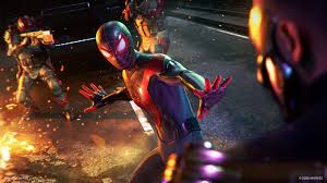 Spider man 2099 foam helmet templates. Marvel S Spider Man Miles Morales New Villain And Spidey Suits Revealed Den Of Geek