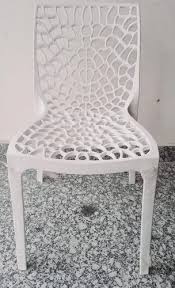 White Plastic Garden Chair