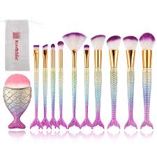 11 pcs pro mermaid professional makeup