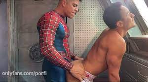 Spider Man Shoots his Web Cum Breeds his Step Brother - Pornhub.com
