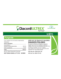 Danger Peligro Fungicide For Control Of Turf And Ornamental