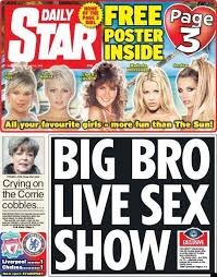 Nothing can excuse the sun's page one presentation, under the headline the. Daily Star Gleefully Claims To Be More Fun Than The Sun With Page 3 Bonanza Huffpost Uk