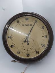 Rare Smiths Wall Clock Seconds Minutes