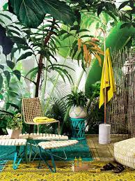 jungle style tropical home decor
