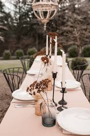 how to style tables outdoors