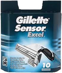 gillette sensor excel razor blades for