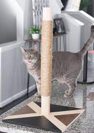 how to make a cat scratching post chic