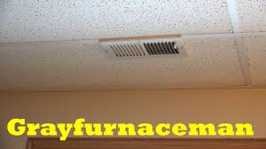 the ceiling diffuser in cooling you
