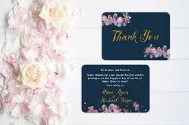 wedding thank you cards all the