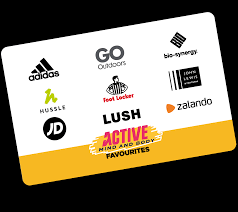 one4all active favourites gift card