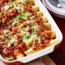 When i first started going paleo and aip, i was incredibly nervous about my grocery bill. Low Carb Firehouse Enchiladas Myplate Diabetic Recipe With Ground Beef Recipes Diabetic Cooking