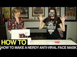 You can pick whatever mask you want to use based on your skin's needs, but chan recommends looking for a mask. How To Make A Nerd Anti Viral Face Mask Youtube Face Mask Tutorial Mask Tutorial Diy Face Mask