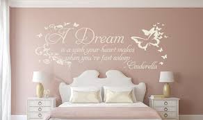 Dream Is A Wish Your Heart Makes Wall Decal