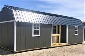 premier 12x32 center lofted barn cabin