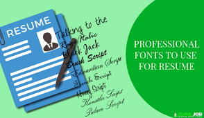 Best Font For Resume Top 10 Professional Fonts For Resume